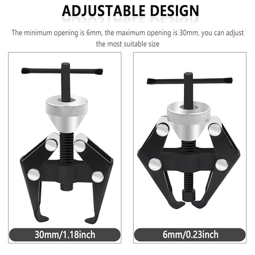 Windshield Wiper Arm Removal Tool Kit - Professional Bearing Puller & Battery