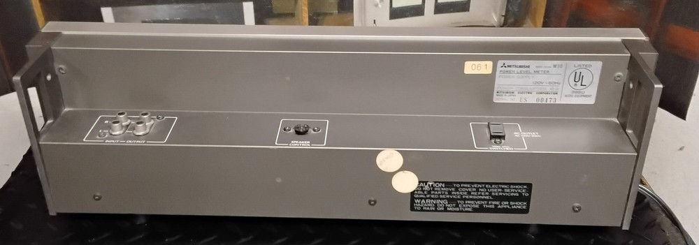 Mitsubishi DA-M30 power level meter / watt meter