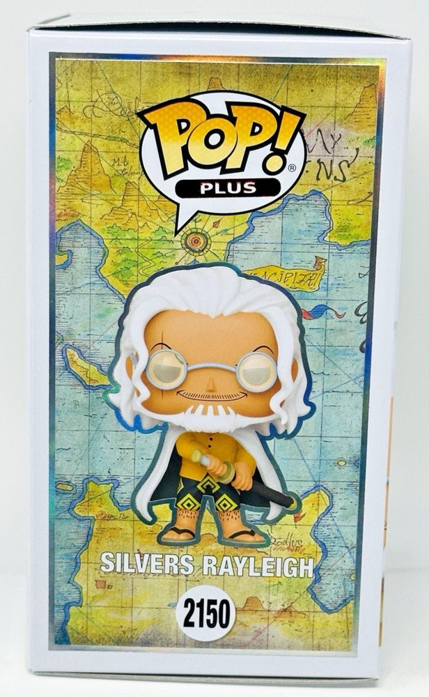 Funko Pop! Plus- One Piece: Silvers Rayleigh #2150 COMMON with Protector - New