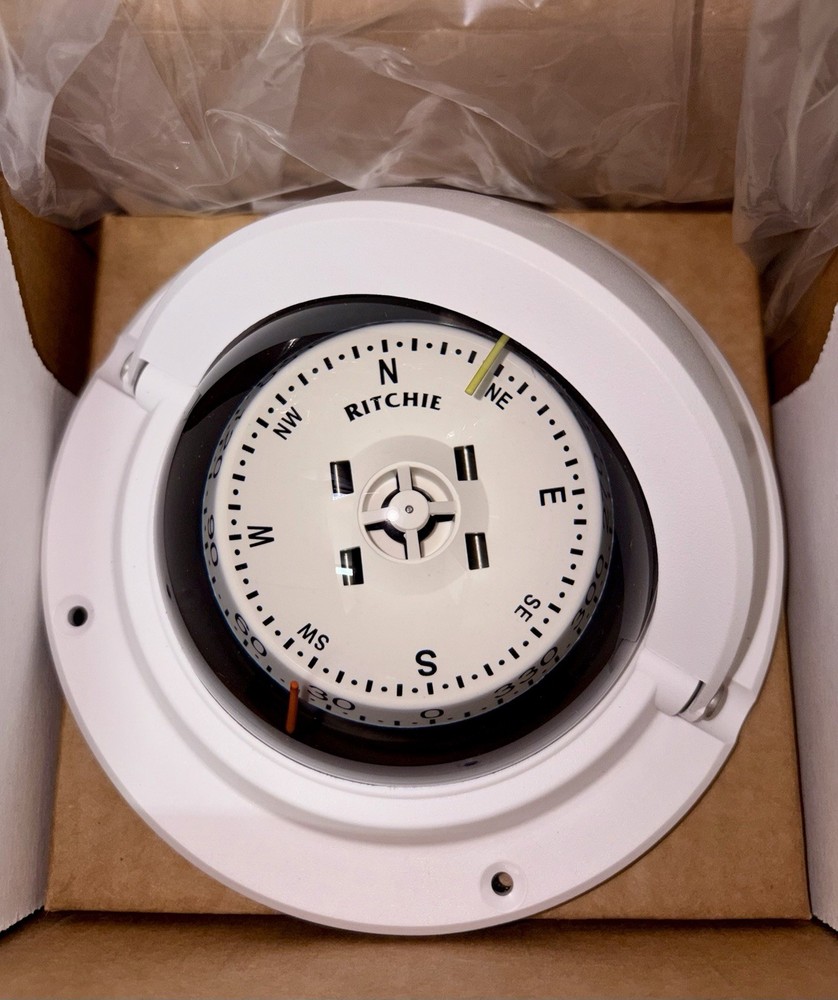 Ritchie Magnetic Compass, F-83W-OEM White