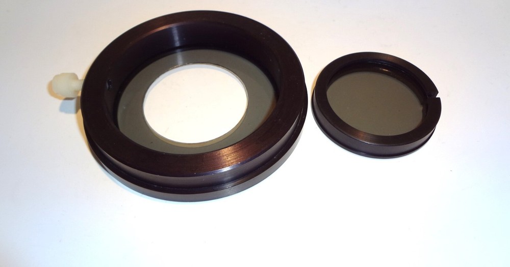 VOLPI 27770 CLASSIC RING POLARIZER SET FOR STANDARD RINGLIGHT **NICE CLEAN SET**