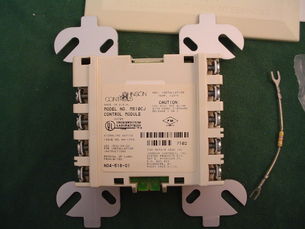 NEW Johnson Controls M510CJ Fire Alarm Control Relay Module Open Box Free Ship
