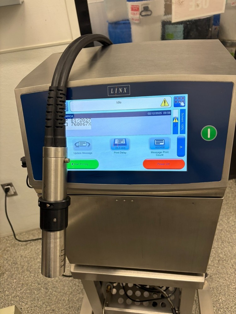2022 LINX 8900 IP55 HIGH SPEED CONTINUOUS INKJET PRINTER