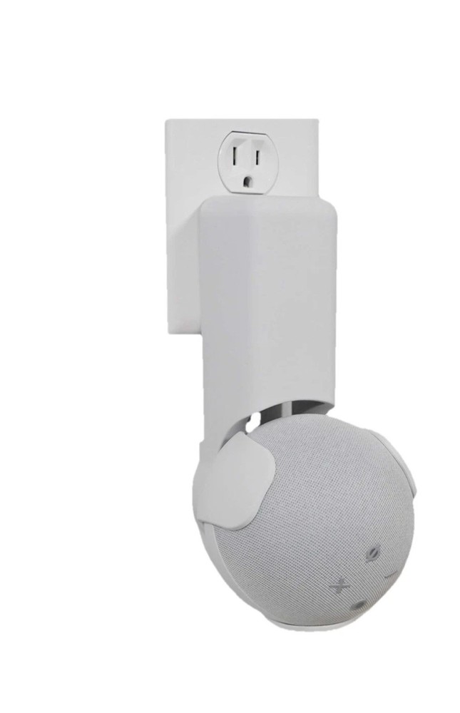 Made for Amazon Outlet Hanger – White (for Echo Dot 4th Generation)