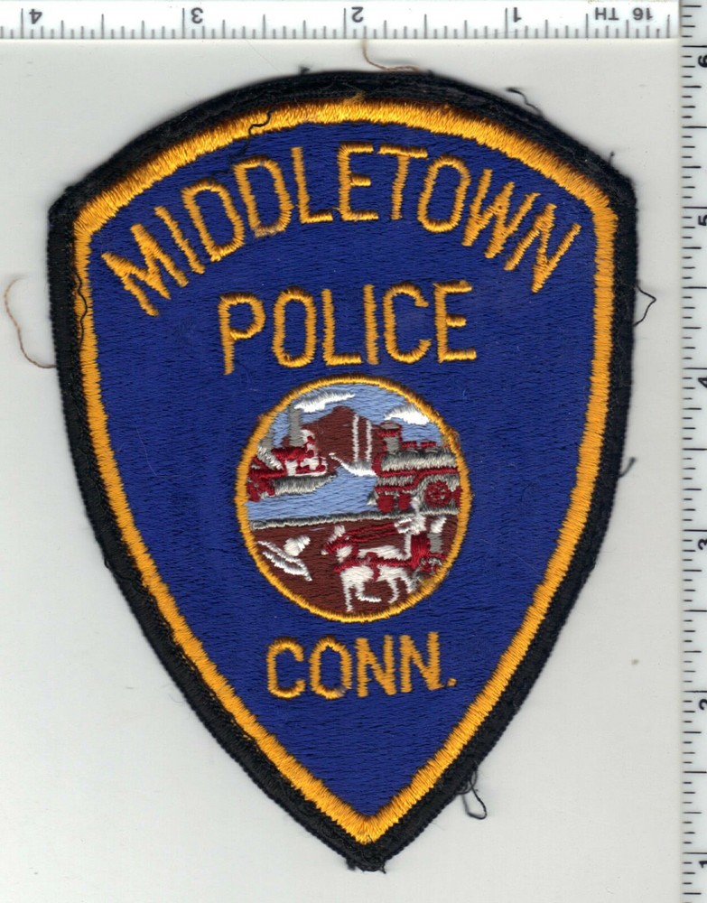 Middletown Police (Connecticut) 3rd Issue Uniform Take-Off Shoulder Patch