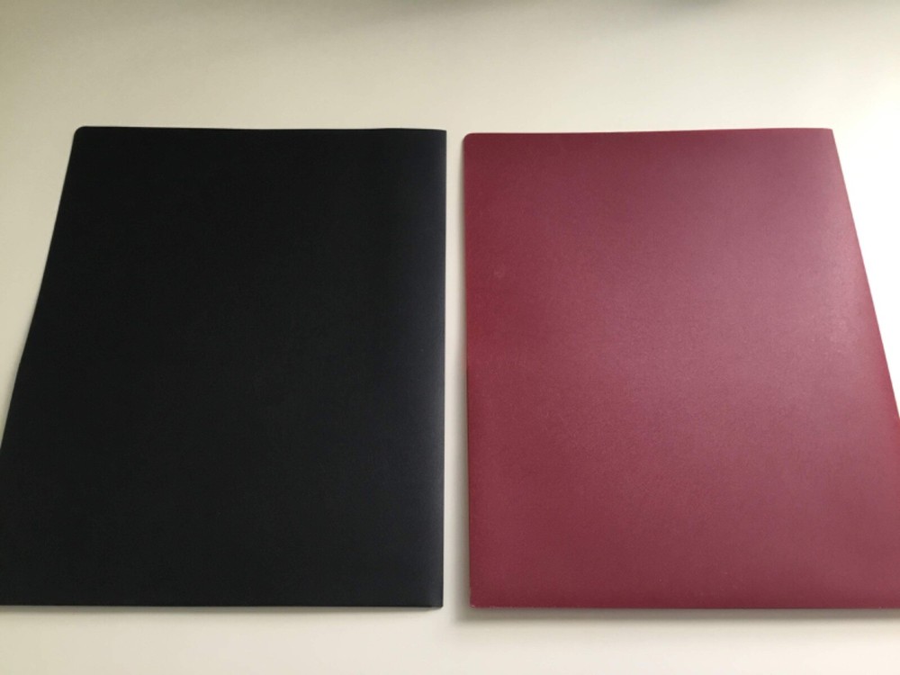 Staples Portfolio 2pc. Red & Black (Document Holder)