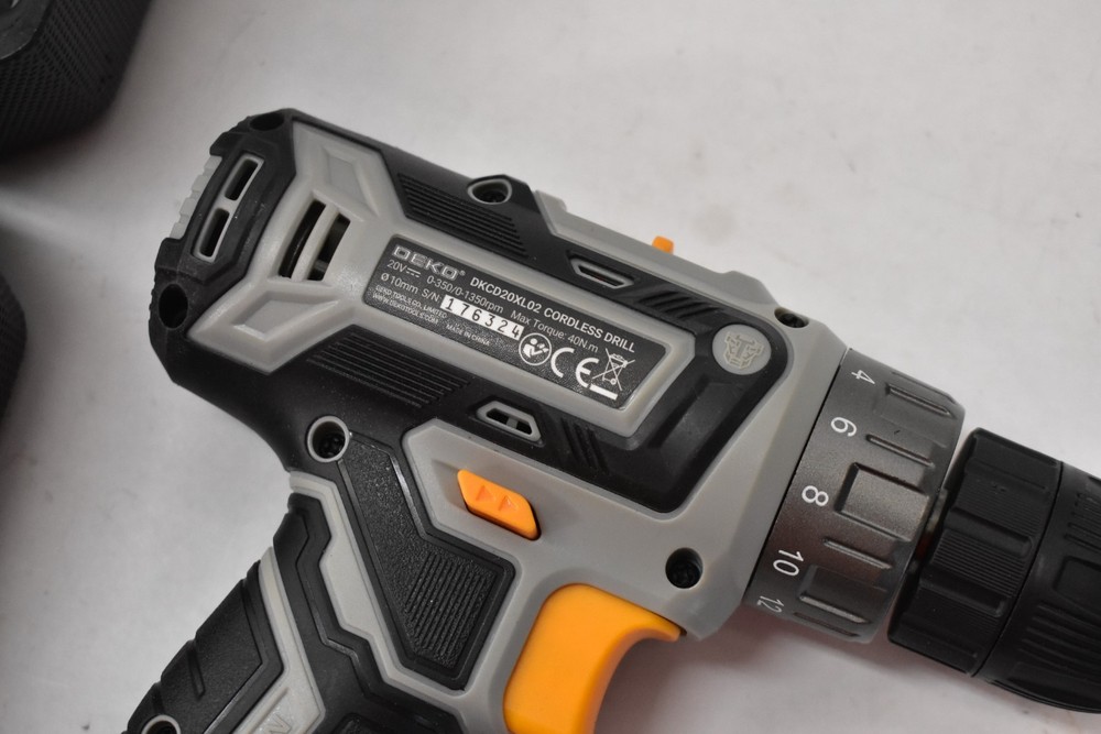 Desko Pro Cordless Drill Tool Kit Set MISSING PIECES READ Basic Toolbox Set