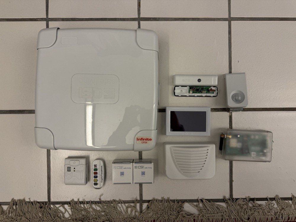 CSI INFINITE CP24 Alarm Center Complete Works With Additional Objects