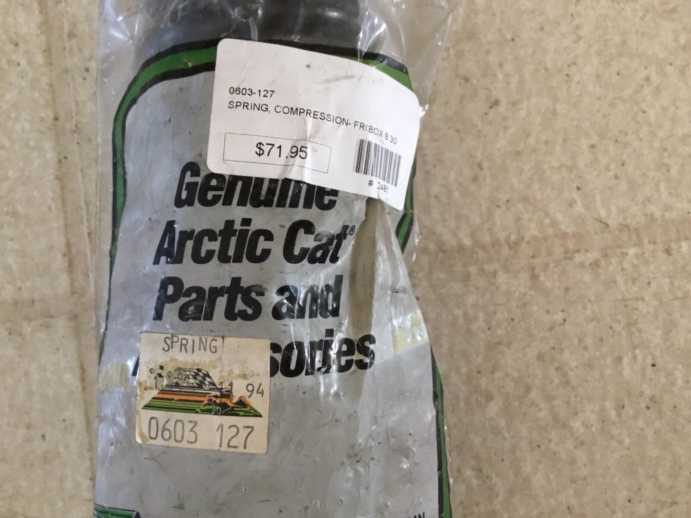 Arctic Cat Oem Spring 0603-127