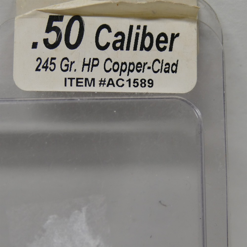 Vtg. Hunting Sabots .50 Caliber 245gr Copper-Clad ~ 12 in Package Muzzleloader