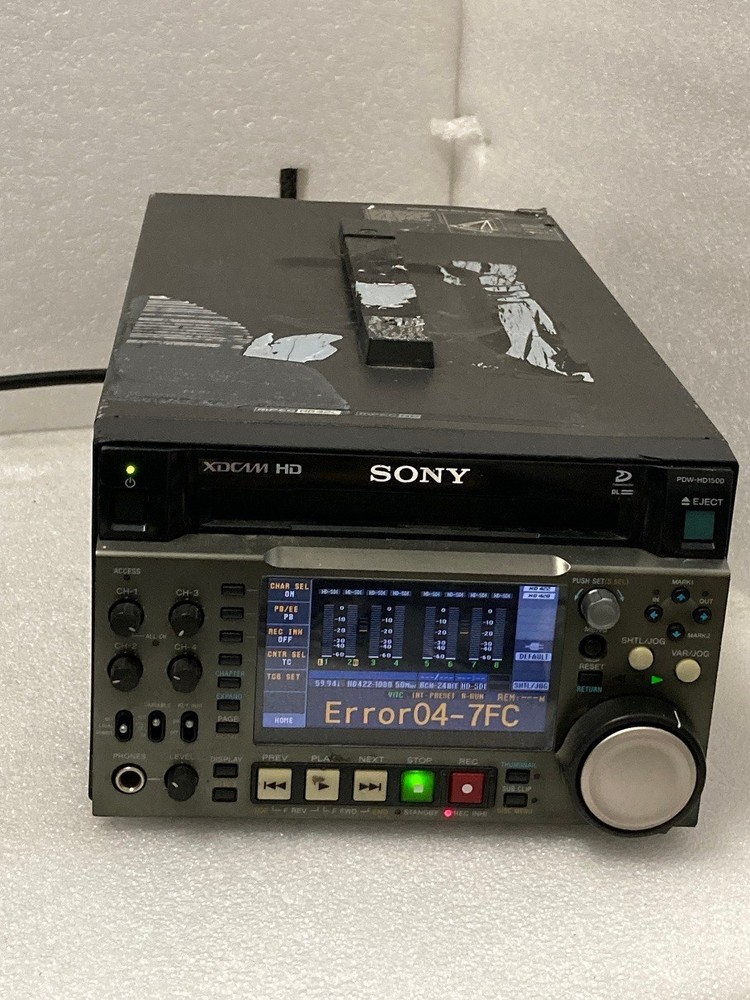 Sony PDW-HD1500 Recorder  { UNTESTED }
