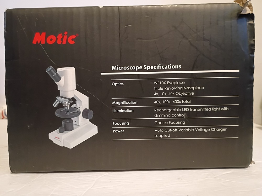 Motic DM-52 Compact Digital Biological Microscope with LED Illumination