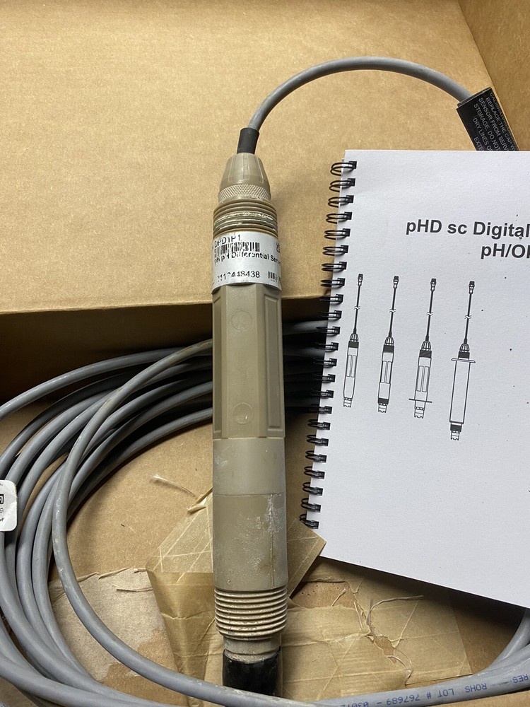 Hach DPD1P1 Digital pH Differential Sensor pulled from service