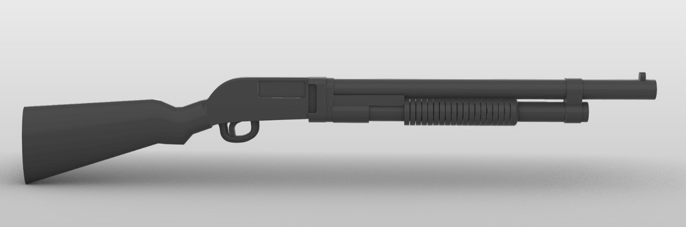 1/18 Scale Battleground M12 Shotgun - Riot version