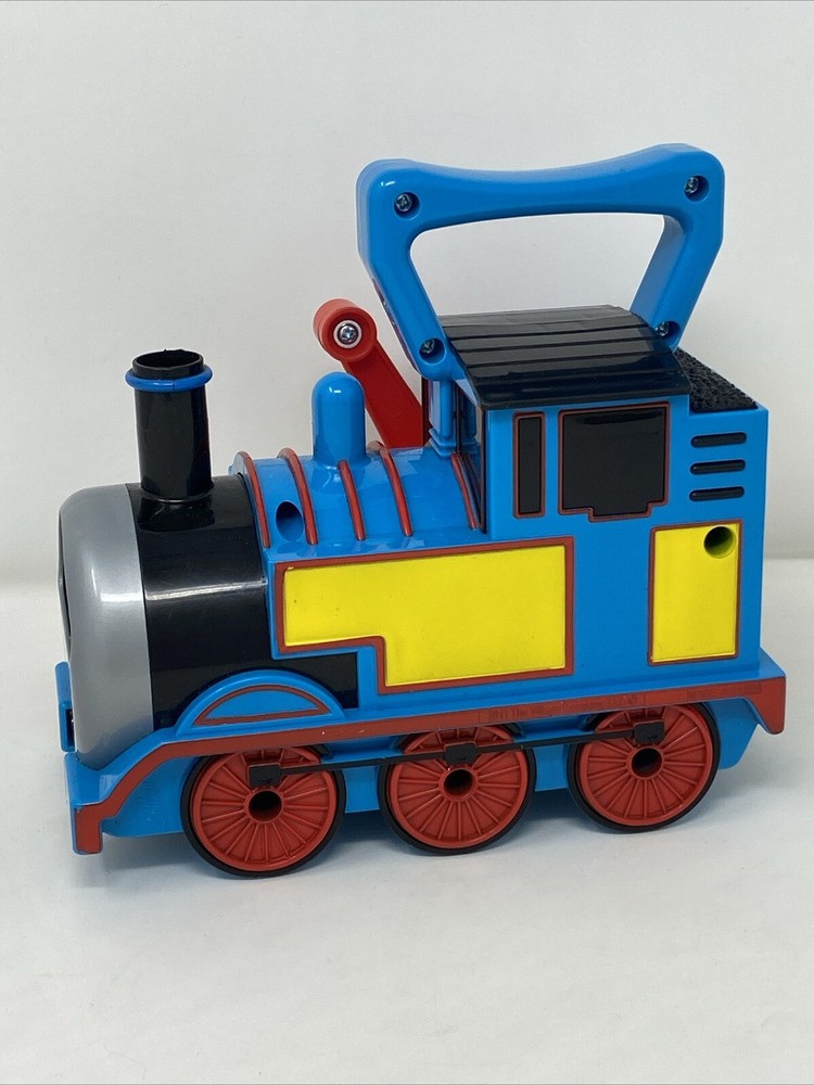 2020 Kid Galaxy Mr Galaxy Handheld Bubble Machine - Thomas Train Colors