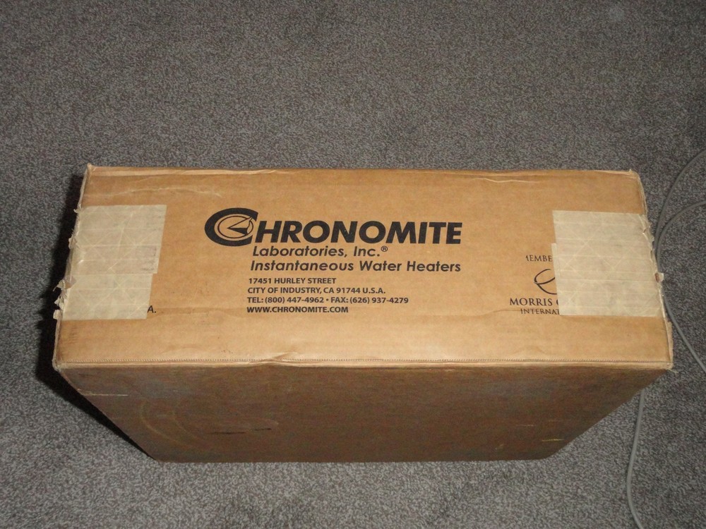 Chronomite Labs ER-80S/240 Electric Tankless Water Heater | 19.2kW 240V 80A