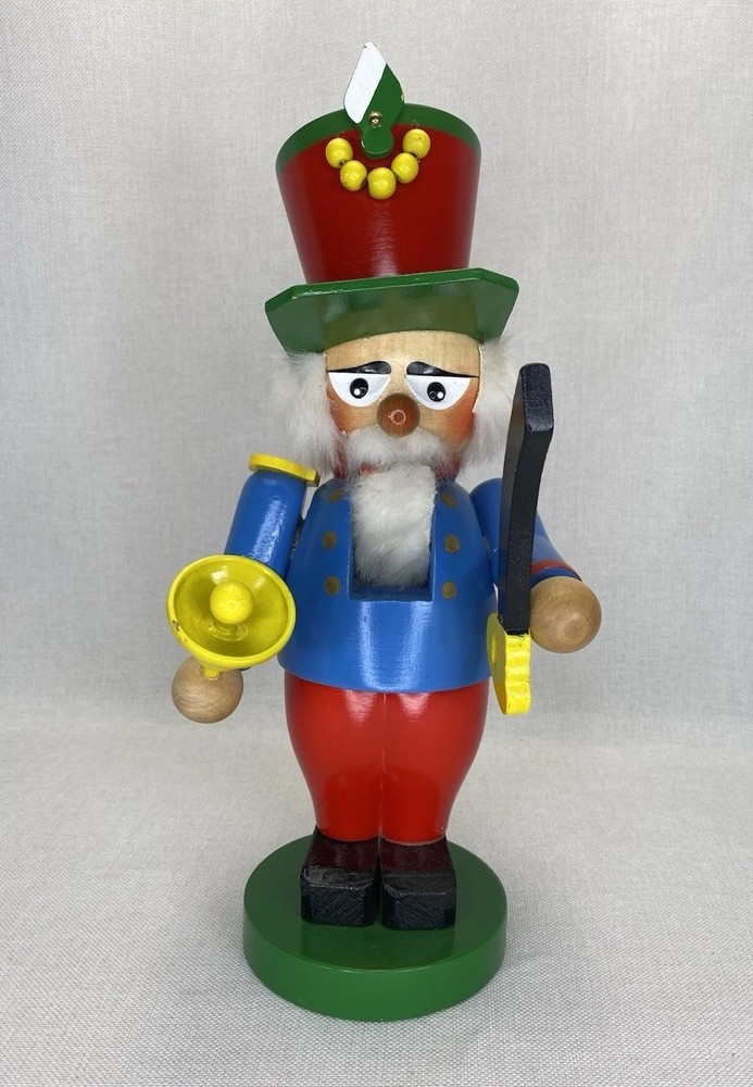 Original Steinbach Nutcracker Town Cryer 13” Bell Ringer