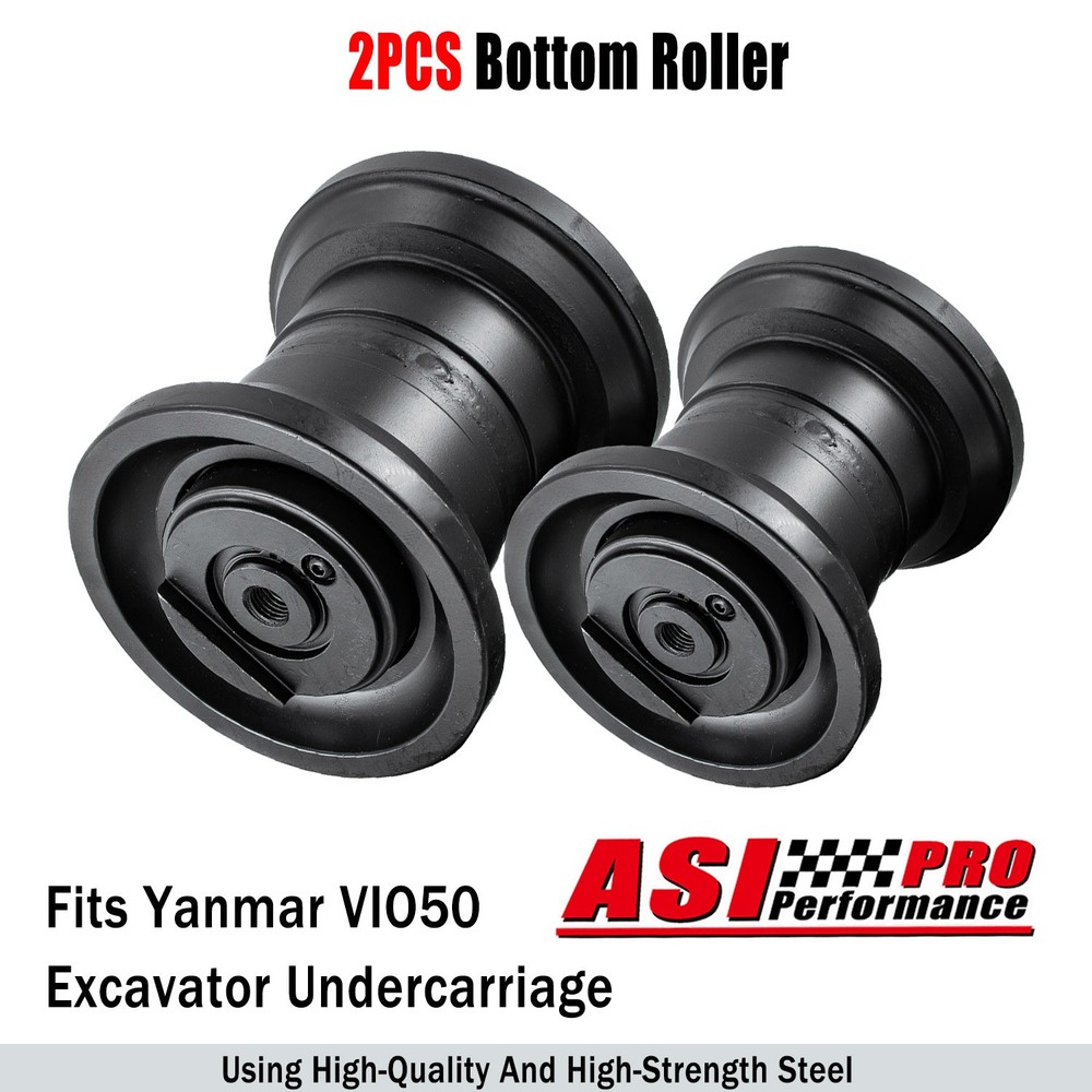 2PCS Track Roller Bottom Roller Fit Yanmar VIO50 Excavator US