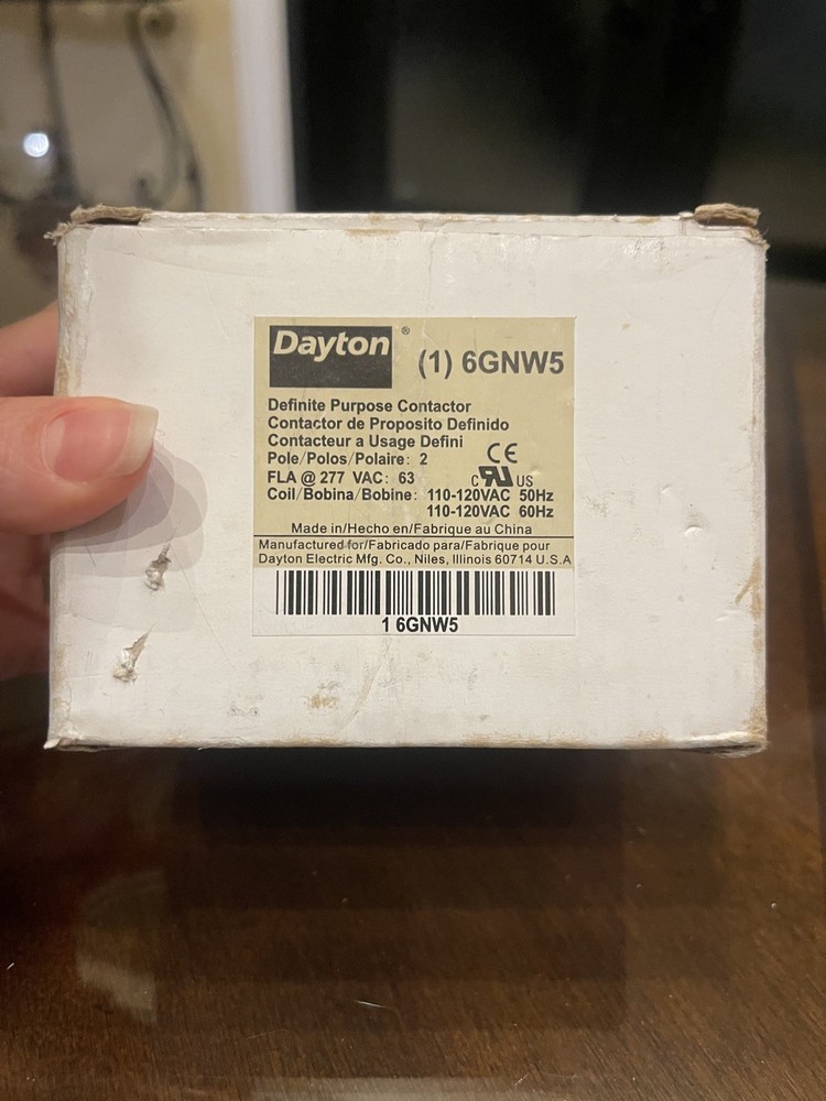 Dayton 6GNW5 Definite Purpose Contractor