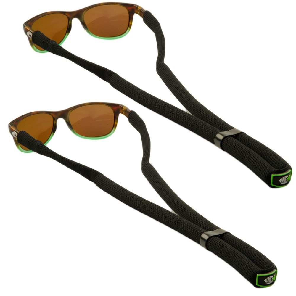 Floating Sunglass Strap | Adjustable Glasses Retainer Float, Black