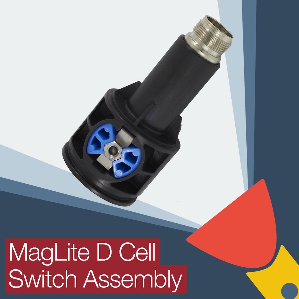 MagLite Switch Assembly D C AA AAA Solitaire Mag Charge Module Snap Ring/circlip