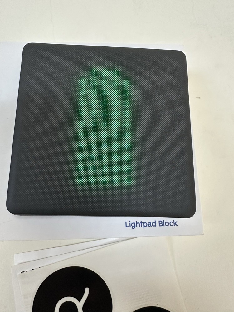 ROLI Lightpad Block illuminated pressure responsive