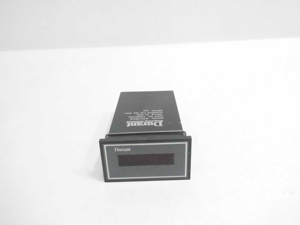 Durant 3000-810-C Totalizer 24v-dc