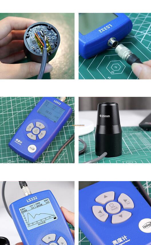 ONE Linshang LS332 luminance meter Screen brightness tester