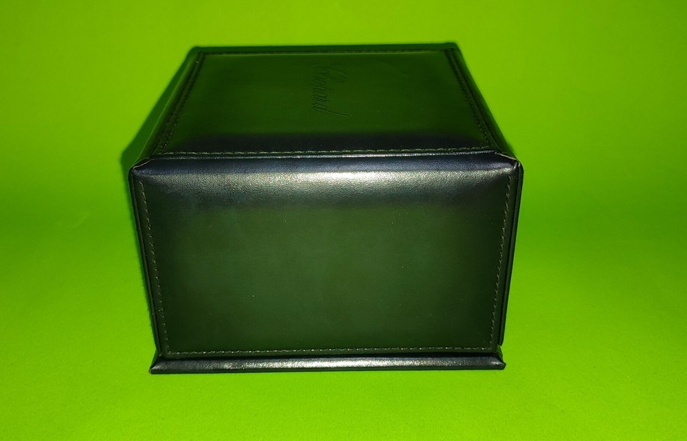 SHOPARD watch Box presentation box black empty box