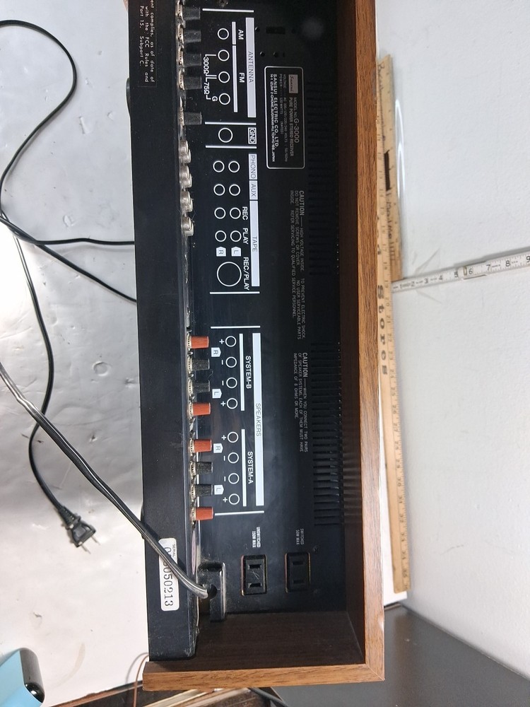 Sansui G-3000 Receiver TD12T
