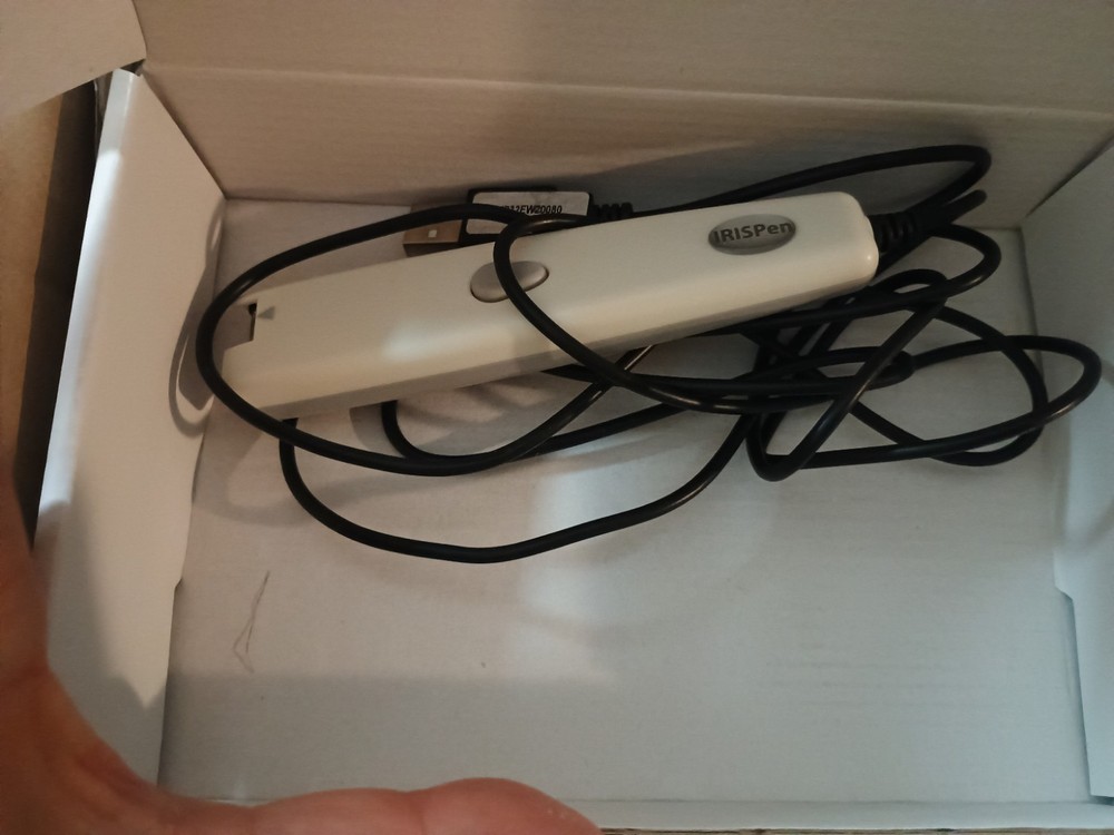 Iris Pen Executive 6 Handheld Text, Handwriting, Barcode Scanner Pen