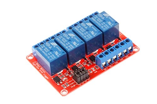 NOYITO 4 Channel Relay Module High Low Level Trigger with 4-Channel 24V