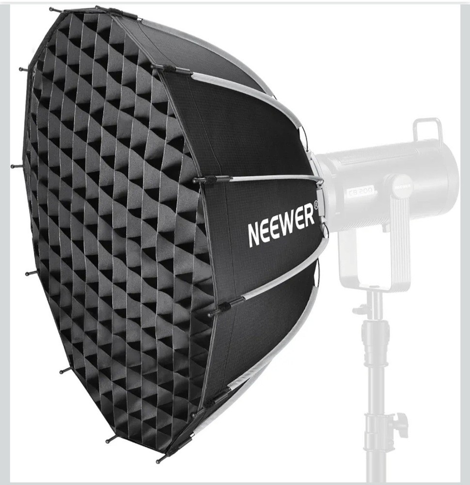 NEEWER 85cm Parabolic Softbox Quick Set up Quick Release Bowens w/ Diffusers/Bag