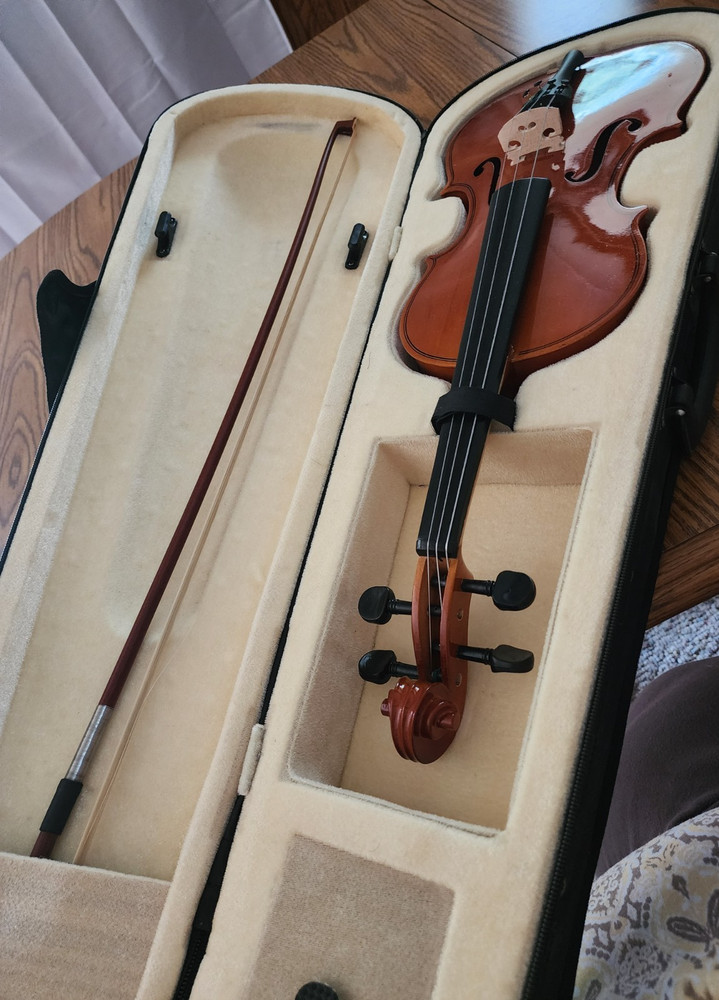 4/4 VIOLIN Set For Kids/Beginners in Case