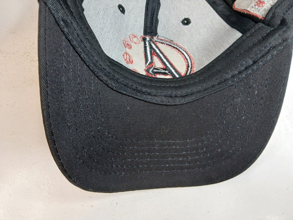 "A" Marvel Studios The First Ten Years Baseball Cap/Hat Black