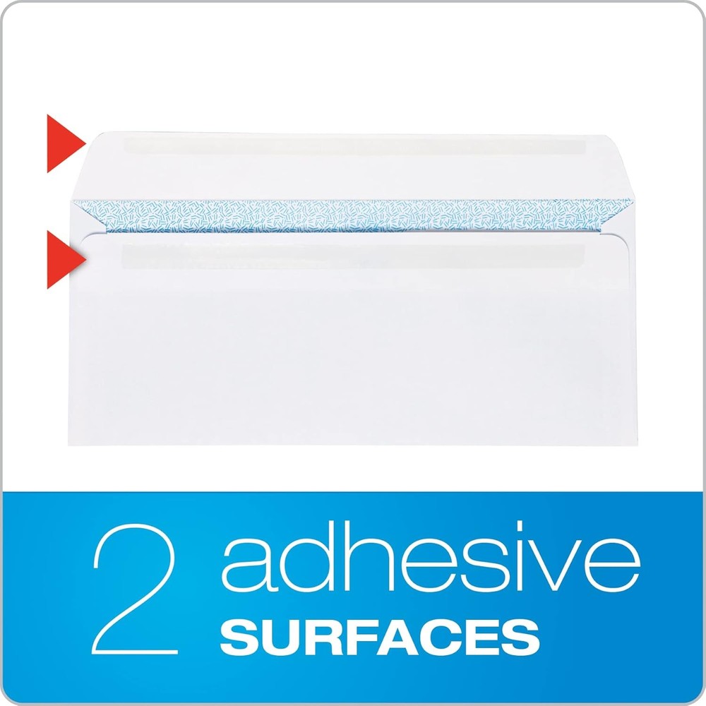 Columbian #10 Double-Window Self-Seal Security One Size, Blue,White