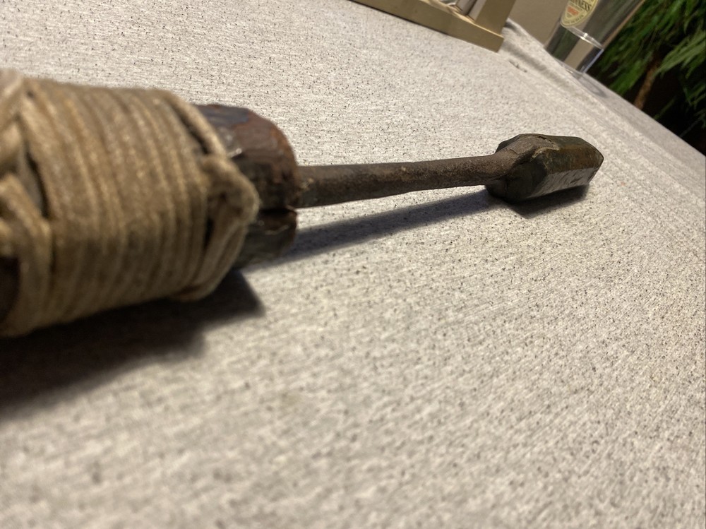 Antique #5 Solid Copper Soldering Iron