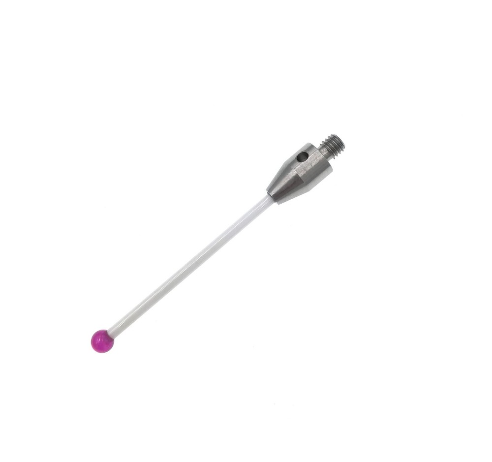 CMM Touch Probe Stylus Ceramic Stem M4 Thread 4 mm Ruby 50mm long A-5003-4799