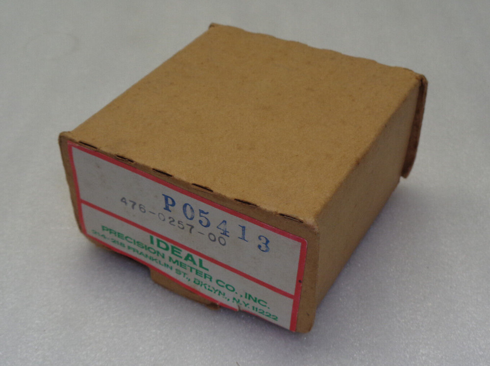 IDEAL PRECISION MODEL 131 PANEL METER FS = 2MA 476-0257-00 NEW