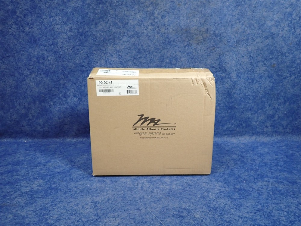 Middle Atlantic PD-DC-45 DC Power Distribution 45W Compact (K27)