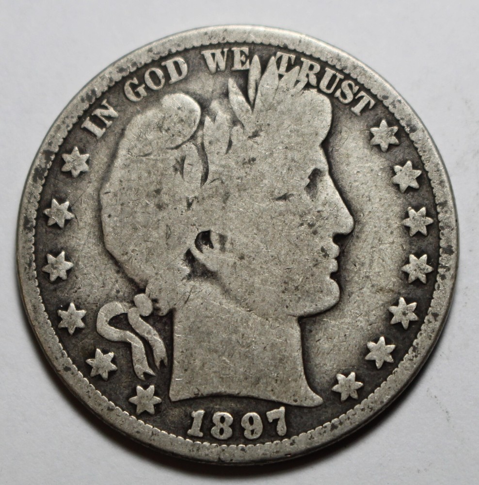 1897 O Barber Half M954