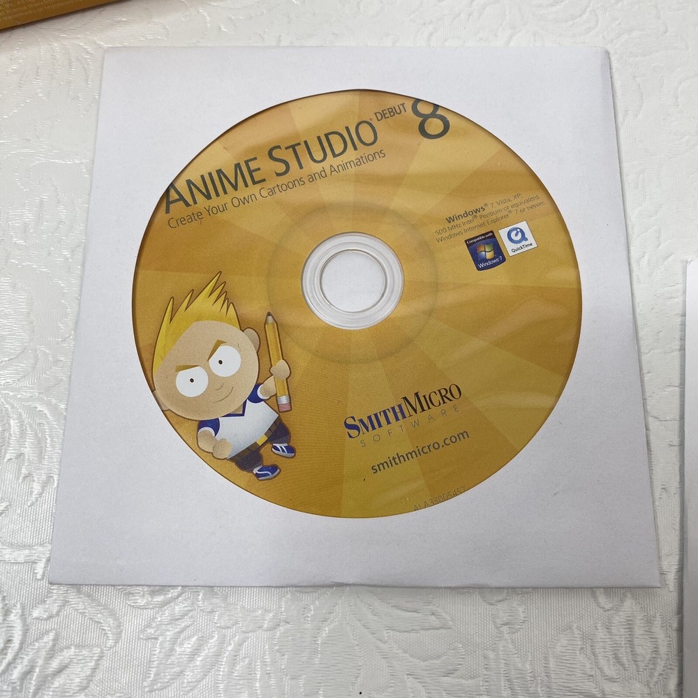 Smith Micro Anime Studio Debut 8 (Retail,1 User) - Full Version for Mac, Window…