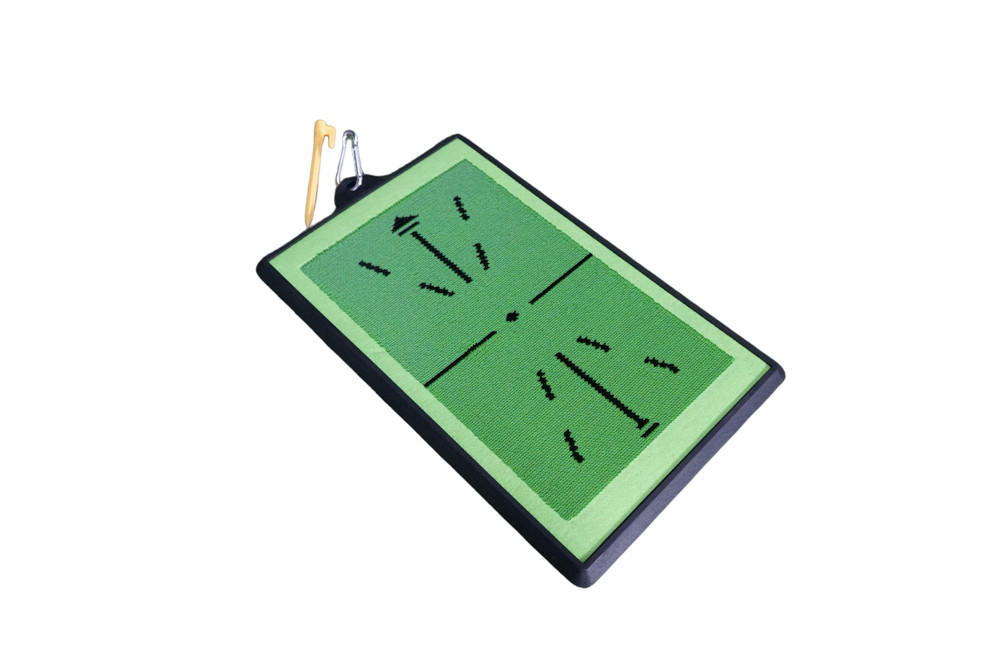 Golf Swing Path Mat – Instant Feedback Trainer for Impact & Alignment