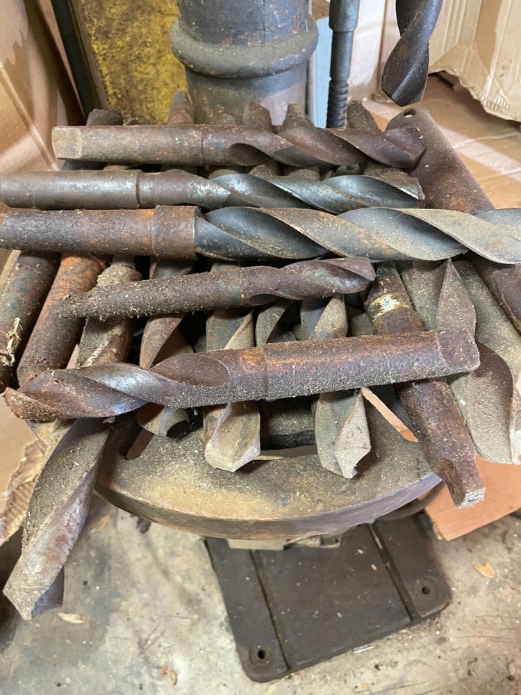 Barnes drill press Antique