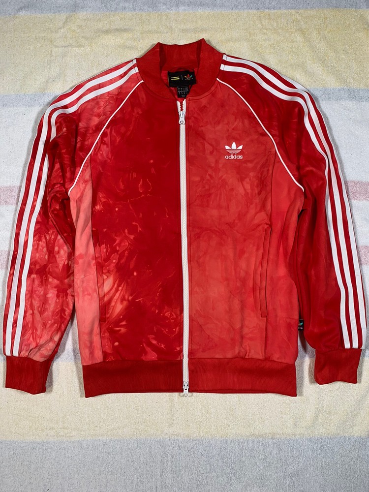 ADIDAS Human Race Pharrell Track Jacket RED MEDIUM