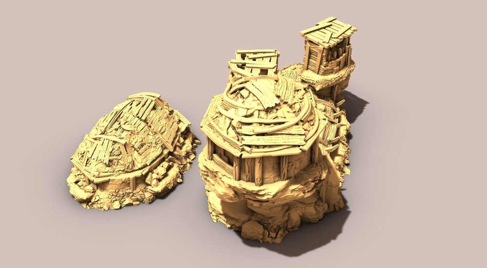 Large Orc Hovels
