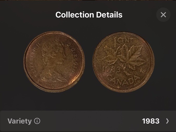 1983 Canada 1 Cent: CIRCULATED