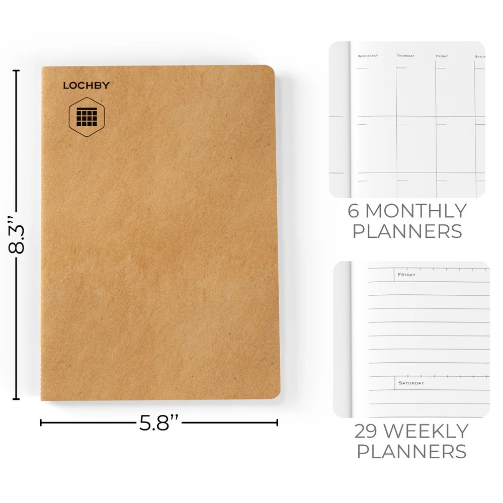 LOCHBY - A5 Planner (6-month)