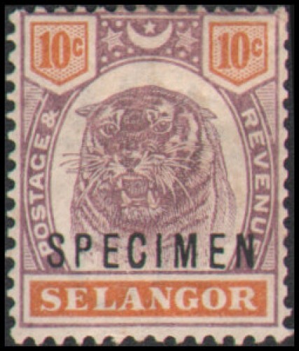 Malaya-Selangor #32 NG specimen