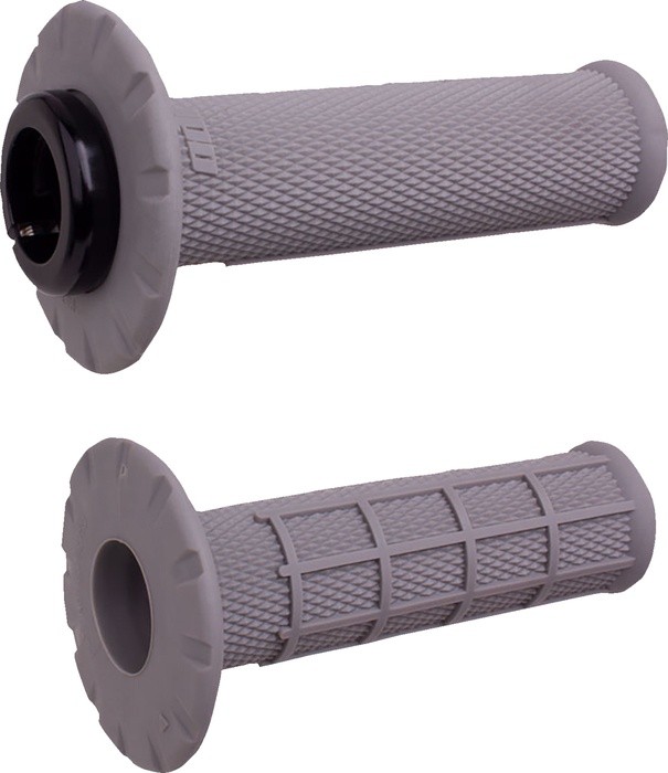 ODI Universal Lock-On Half Waffle Grips 7/8" Grey
